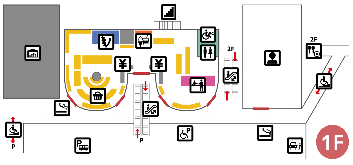 館内マップ1階